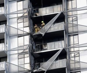 Push for building product rules after Docklands tower fire