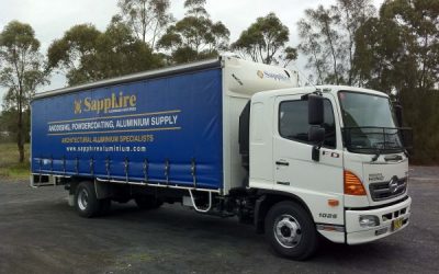 Sapphire Goes Green with New Delivery Truck !